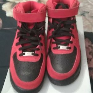 Nike AF1 07 University Red/Black